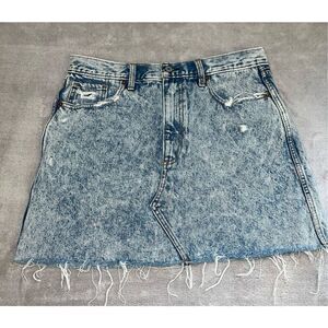 Women’s Distressed Mini Abercrombie & Fitch Jean Skirt size 31/12